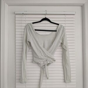 Cropped Wrap Top Lululemon